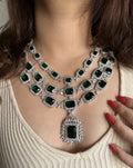 Madhuri Exquisite Fancy Necklace Set with Earrings