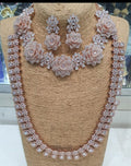 Rose Gold Brass Plated Jewel Set