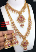Golden Tapestry Designer Necklace Set