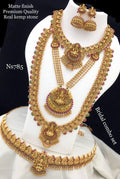 Nakashi Royal Radiance Layer Diamond Necklace Sets