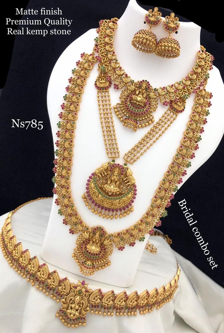 Nakashi Royal Radiance Layer Diamond Necklace Sets